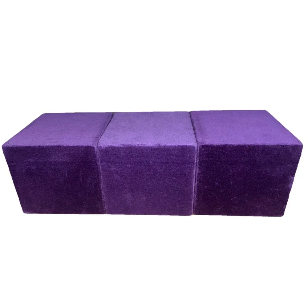 Gucci Box Purple Velvet Bracelet Watch Accessories 5x5x4.5